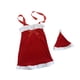 thumbnail image 4 of Vestido de disfraz de Papá Noel Yinane para mujer 66 cm con gorro, 4 of 8