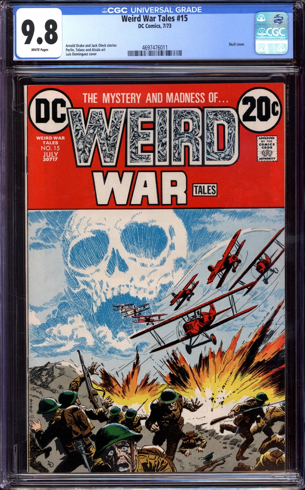 Cover of Weird War Tales #15