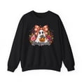 thumbnail image 4 of Cute Ghost Halloween Sweatshirt, Spooky & Sweet Sweatshirt, Floral Ghost, 4 of 6