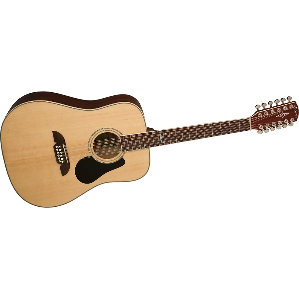 Alvarez AD410-12 Artist Dreadnought 12 String Acoustic Guitar Natural -  Walmart.com