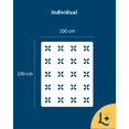 thumbnail image 5 of Colchón Individual Laila Basic Resortes Blanco En Caja, Laila Basic Resortes, 5 of 5