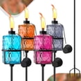 thumbnail image 1 of Pack de 4 Antorchas de Vidrio para Jardín FAN-Torches de 152 cm y 355 ml, 1 of 7