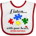 thumbnail image 3 of Inktastic Autism Awareness Boys or Girls Baby Bib, 3 of 4
