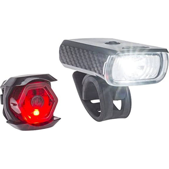 BELL LUMINA PREMIUM BICYCLE LIGHT SET 7142206 - Black