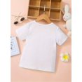 thumbnail image 2 of JUST A BOY WHO LOVES PLANETS Print Crew Neck T-shirt For Boys, Casual Short Sleeve Top, Boy's Clothing For Summer Daily Wear, 2 of 6