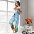thumbnail image 6 of Picia Happy Easter Womens Soft Woven Cotton Elastic Waistband Sleep Pajama Pant Lounge Sleep Pant With Pockets And Drawstring-X-Large, 6 of 9