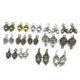 thumbnail image 2 of EeaseMX 50 piezas de dijes para hacer joyas, colgantes de metal con forma de piña y bellota lisa, para collares, pulseras, bisutería y manualidades., 2 of 7
