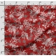 thumbnail image 2 of Soimoi Chinese Floral Print,Cotton Poplin, Sewing Fabric Sold by The Yard 42 Inch Wide,Sewing Craft Quilting/Quilt Making Fabric, Red & White, 2 of 5