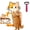 A, variant on Cat Scratching Pad, Strong Adhesive Furniture Protector & Durable Anti-Tear Scratch Mat, for Wall Door Sofa Carpet Bed Indoor Cats