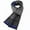 Black#5, variant on SuTry Men's Classic Scarves Warm Thickened Brushed Material with Stripe Pattern Suitable as Gift Ideal for Cold Weather Classic Look Formal Use(Blue#1,Free Size)