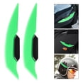 thumbnail image 1 of USHOBE 1 Pair of Green Plastic Motorcycle Spoiler Wing for Side Wind Protection while Riding, 1 of 8
