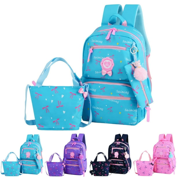 Girl Princess Primary School School Bag Set School Bag Burden Reduction Backpack 236 Grades