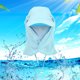 thumbnail image 2 of Sombrero desmontable JAAS visera ancha cuello oreja tapa pesca senderismo azul claro, 2 of 5