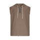 thumbnail image 4 of M Y M Camisa sin Mangas con Capucha Color Plano Clásico Cuarto Cremallera Deportes Casuales Color Sólido Superior para Hombres, 4 of 7