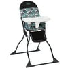 Cosco Simple Fold Full Size High Chair with Adjustable Tray, Spritz