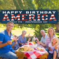 thumbnail image 3 of Anckoeil Independence Day Backdrops Party Party Atmospheres Decorations USA 4th Of July Decoration Props Streamer, 3 of 6