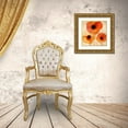 thumbnail image 3 of Berg, Margaret 20x20 Gold Ornate Wood Framed with Double Matting Museum Art Print Titled - Orange Poppies I, 3 of 4