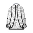 thumbnail image 2 of Fireman and Bucket White Pattern Backpack for School, Cute School Bag with Adjustable Shoulder Straps and Padded Back, 15.3"x11"x7.1", 2 of 3