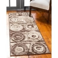 thumbnail image 2 of Unique Loom Spice Autumn Modern Geometric Area Rug or Runner, 2 of 8