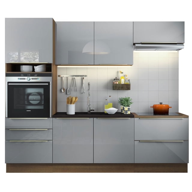 Cocina Integral Completa Modular Madesa Lux 260cm MG 01