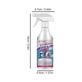 thumbnail image 4 of Stubborn Stains Cleaner All Purpose Bubble Cleaner Foam Spray 60ML Bathroom Foam Cleaner Spray Powerful Descaling Cleaning Agent for Bathtub Toilet Bath Shower Sink Glass Ceramic, 4 of 7