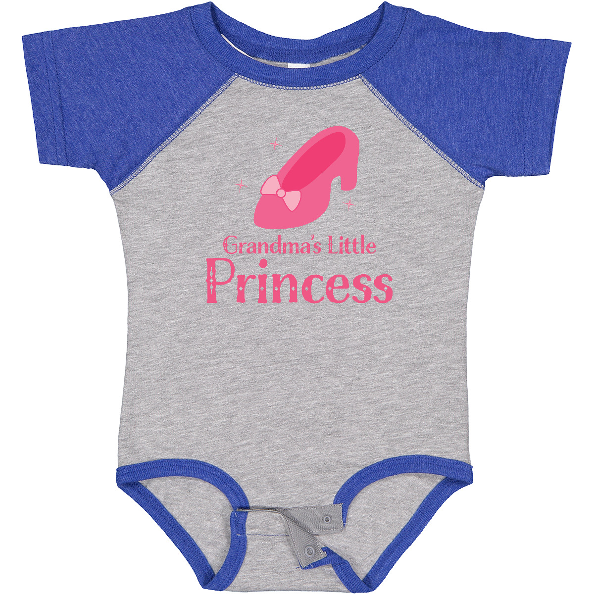 Inktastic Grandma's Little Princess Girls Baby Bodysuit