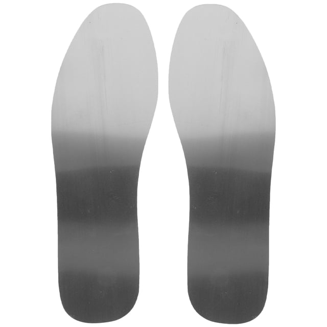 EeaseCA 1 Paire de Semelles de Chaussures en Acier Inoxydable Semelles de Chaussures Robustes Semelles de Chaussures Femmes Hommes Semelles de Chaussures de Sécurité
