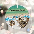 thumbnail image 1 of Clearwater Beach Ornament, Christmas Ornament, Clearwater Beach Christmas, Tree Ornament, Christmas Gift, Housewarming Gift, Florida - As Picture - 5-Pack, 1 of 1