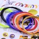 thumbnail image 4 of Raqueta de bádminton duradera de alta elasticidad, líneas de repuesto para raquetas de 0,69 mm, color aleatorio (línea 70), 4 of 5