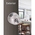 thumbnail image 2 of ( ) Matte Interior Door Knob with Lock for Bedroom/Bathroom Keyless Privacy Door Knobs for Bed/Bath by, 2 of 7