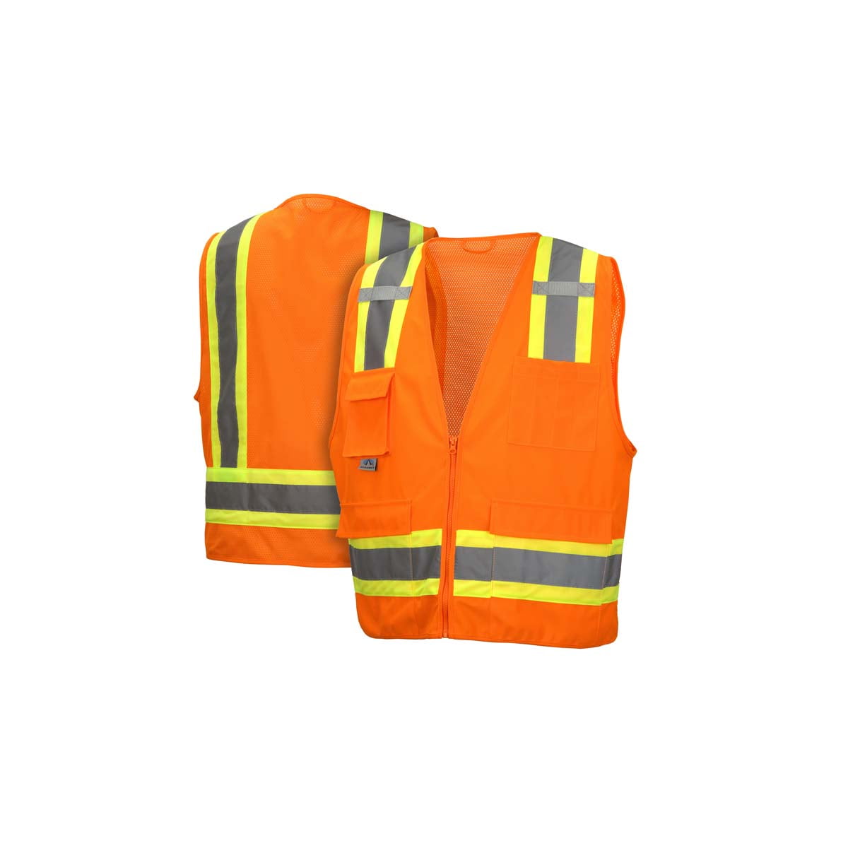 signal orange hi vis joggers