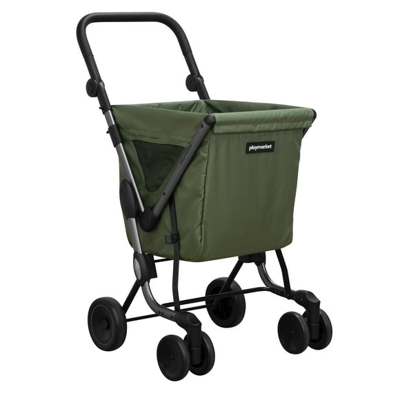Playmarket 24960D3-288 Chariot de Courses We Go, Olive