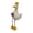Jaune w Binoculaire, variante sur DOLITY Statue d'Oiseau de Mer Ornement en Résine Décoration Maison Décoration de Bureau à Jambes Suspendues pour Salle de Bain Bureau Jardin Salon Meuble TV Jaune avec Ancre