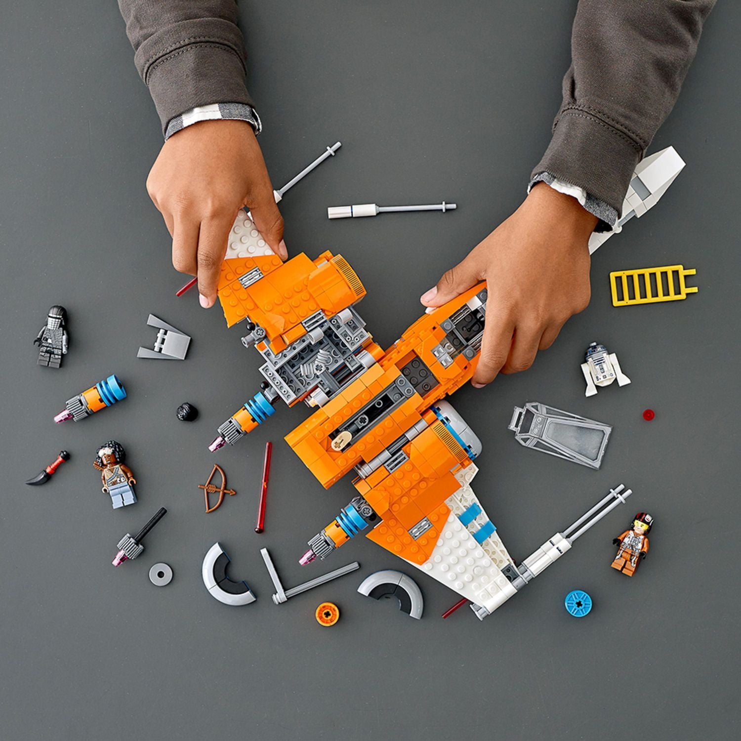 LEGO Star Wars Le chasseur X-wing de Poe Dameron 75273 Ensemble de construction (761 pièces)