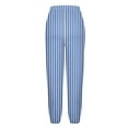 thumbnail image 5 of Maean Womens Lounge Pants Elastic Waist Comfy Loose Causal Bottoms Soft Stretchy Sleepwear Pajamas Striped Pant, 5 of 6
