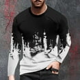 thumbnail image 2 of VJATTWR Adult Male Men Crew Neck Long Sleeves T-Shirt Xl, 2 of 4