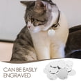 thumbnail image 4 of MLINS 25pcs Aluminum Round Blank Tags for DIY Engraving Dogs ID Tags Unfinished Name Tags Dog Collar Pendant Tags Blank Dog Tags, 4 of 6