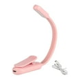 thumbnail image 1 of Abbracc Reading Lamp Bendable Flexible Eye Light for Adults Bedside Reader Pink, 1 of 9