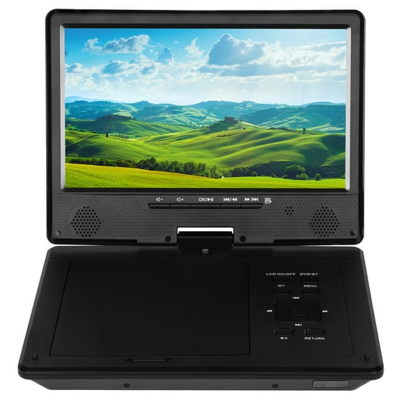 Mobile Disc Player 12.5 Inch Ultra-thin HD Display Built-in Battery Portable