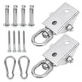 thumbnail image 4 of Kit de suspensión de columpios de acero inoxidable 304 de alta resistencia con ganchos de seguridad con cierre, 4 of 14
