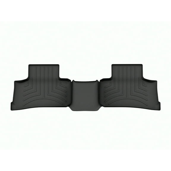 WeatherTech Custom Fit FloorLiners compatible with Mercedes AMG GLC 63 S E Performance SUV, GLC Coupe, GLC SUV, AMG GLC 63 S E Performance Coupe, AMG GLC 43 SUV, AMG GLC 43 Coupe - 2nd Row, Black