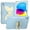 Blue+Beige, variant on Dteck Shoulder Strap Case for iPad 10th Generation 10.9 inch 2022,iPad 11-inch (A16) 2025 Heavy Duty Rubber Case Butterfly Wings Kickstand with Pencil Holder Kids Girls Shockoroof Cover,Pink