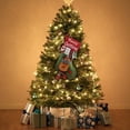 thumbnail image 1 of Large Christmas Stocking Santa Claus Snowman Three-dimensional Decoration Gift Bag Gift Bag, 1 of 6