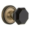 thumbnail image 3 of Nostalgic Warehouse Clawab_Prv_234_Nk Classic Solid Brass Rose Privacy Door Knob Set -, 3 of 7