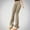 Khaki, variant on Deal of the Week Ofreoo Women's High Waisted Flare Leggings Wide Leg Sweatpants Bootcut Yoga Pants