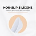 thumbnail image 6 of JIANFANG Cotton Socks with SEAMLESS TOE & SOFT AND LIGHTWEIGHT - ANTI-SLIP CUFF for Men and Women Moisture-Wicking - 4 Pack, 6 of 8
