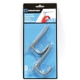 thumbnail image 2 of the lehigh group ss24 crawford light duty coat/hat hook, zinc plated steel, gray, grey, 2 of 3