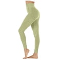 thumbnail image 1 of Aayomet Mode Femmes Pantalon de Yoga Taille Haute Sans Couture (Vert Armée, m), 1 of 5