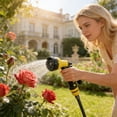 thumbnail image 5 of Multifunctional Garden Hose Nozzle Gun, Thumb Control on off Valve Hose Sprayer Nozzle, Car Wash High-Pressure Sprayer, For Watering Plants, Lawn & Garden, Washing Cars, Outdoor Fun, 5 of 7