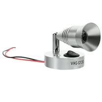 Masteelf  Rv Interior Ceiling Dome Light Rvlight Car Lights Lamp Silver